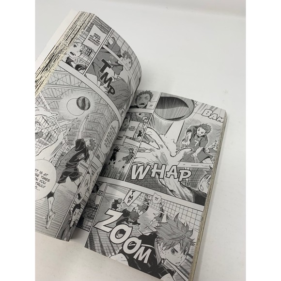 Haikyu Volume 4 Manga Viz Media Shoen Jump Book - Picture 5 of 8